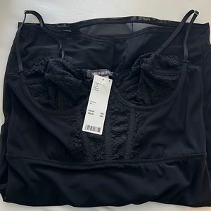 Urban outfitters black mini dress with tags